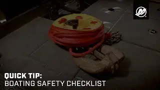 Quick Tip: Boating Safety Checklist