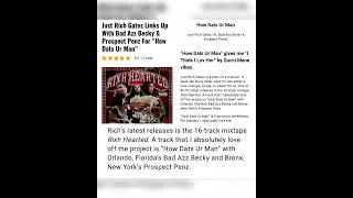 &ldquo;How Dats Ur Man&rdquo; is trap music excellence. by Just Rich Gates, Bad Azz Becky, Prospect Penz review