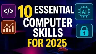 10 Essential Computer Skills You Must Learn in 2025 (Free & Beginner Friendly!)