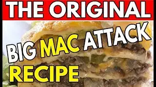 Ninja Foodi Recipe The Original Big Mac Attack!