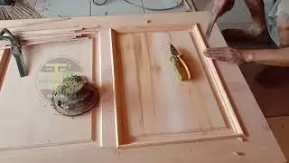 Tutorial membuat list timbul untuk daun pintu|Skil Tukang Kayu