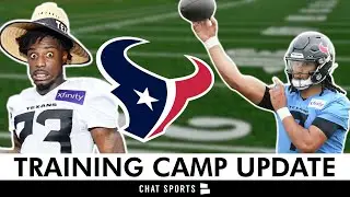 Texans Training Camp Update 🚨 Texans Injury Report, Top Performers & C.J. Stroud Struggling