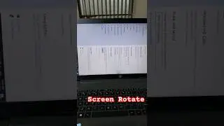 Laptop Screen Rotate Problem Fix | laptop display rotation problem Solve #screenrotation #laptop