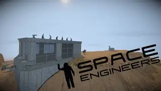 construction de la petite base sur pertam ! (space engineers)
