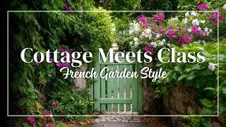 Chic French Garden Looks for Small Yards ✨ | Parisian Flair Meets Countryside Grace