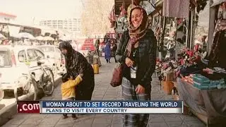 Connecticut resident trying to become the youngest woman to visit every country in the world
