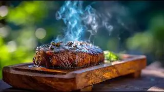 🍁 Maple-Glazed Sugar Steak &ndash; Sweet & Spicy Herb Butter Finish 🔥