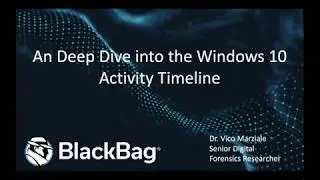 Windows 10 Activity Timeline:  An Investigator's Gold Mine