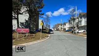 GAINSBOROUGH PLACE, HALIFAX CANADA - NOVA SCOTIA (BINAURAL SOUNDS) - 4K AMBIENCE