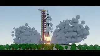 Apollo 11 Launch Animation