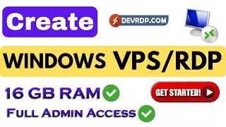 RDP Server With Full Admin Rights - DevRDP.Com
