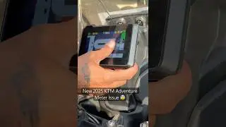 New 2025 KTM Adventure Meter Issue 😰 #ktmadventure #ktm #ktmadventure390 #issue #problem