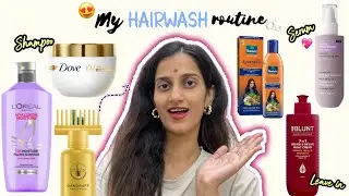 😍*UNDER Rs 1000 /- *  Full Hairwash Routine 💆&zwj;♀️ ~ Favs of mine 💖