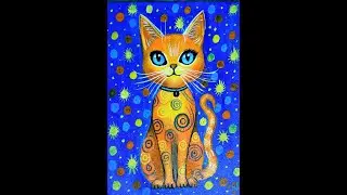 Kitty. Red cat. Oil painting. #art #painting #animals #cat #cats #kitty #oil #oilpainting #redcat