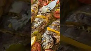 Dorade au four/حوت بالفران #viral #explore #foryou #الشعب_الصيني_ماله_حل #pourtoi #maroc