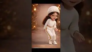 Cute Girl Baby Dance Video.#ai #cutebaby #babydance #cute #ytshorts #tandingsong #viral #short