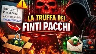 La truffa dei finti pacchi che convince a cliccare link e installare malware nascosto