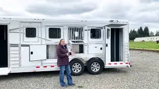 2023 4 Star Trailers 4 Horse Trainers Super Tack