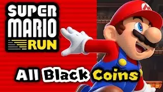 Super Mario Run: FULL GAME - All 24 Levels  (All Black Coins)