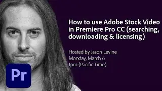How to use AdobeStock Video in Premiere Pro (search, download & license) | Adobe Creative Cloud