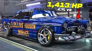 Classic Meets Legend! &rsquo;55 Chevy Bel Air x Hornet Hudson Wrap | Ultimate+ Custom | NFS Heat
