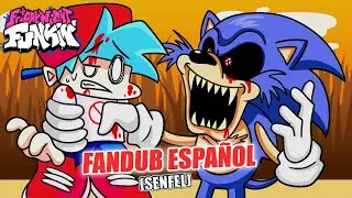 NOVIO vs. SONIC.EXE?! Friday Night Funkin'  | FANDUB ESPAÑOL