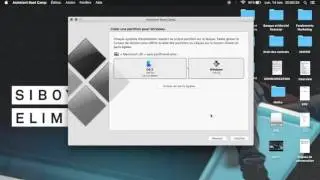 Cr&eacute;er partition Windows sur Macbook avec Bootcamp 2016