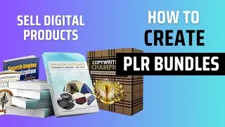 Creating a PLR Bundle to Sell Digital Products Online