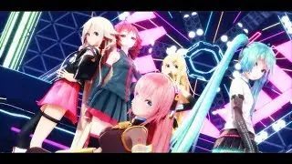 【MMD】Carry me off 【Tda Miku Luka Rin Teto IA】
