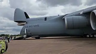 Lockheed C-5M 'Super Galaxy' at RIAT 2025 