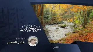 سورة فصًلت - بصوت القارئ خليل الصغير