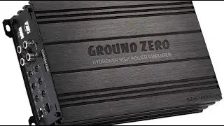 Усилитель Ground Zero GZHA MINI FOUR - визуальное знакомство