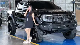 Let's See Ford Raptor Sport Put On The Front Frame of Raptor Bumper Come With Max Rim 20 Review