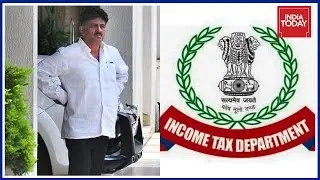 Karnataka Min, D.K Shivakumar Appears Before Income Tax Dept For Questioning