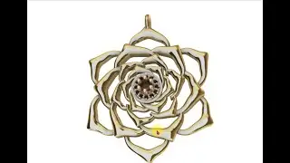 Rhino 3d | Rhino Tutorial | How to create Lotus Pendant in Rhino 3d #rhino #3d