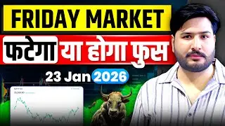 Nifty & Bank Nifty Analysis for Friday | 23 January 25 |  Nifty Tomorrow #nifty 