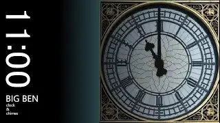 Big Ben (11:00) chimes and clock | Big Ben Digital