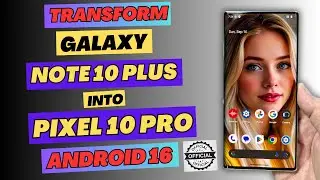 How To Transform Galaxy Note 10 Plus into Pixel 10 Pro😉Official Rom