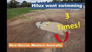FMS 1/18 Hilux 1983 - First mud run with the FMS 1/18 Hilux 1983