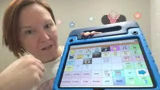 Calendar words on TouchChat with wordpower