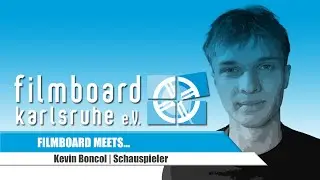 Filmboard Meets: Kevin Boncol #FilminKarlsruhe