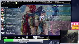 Playing Osu! can get very intense and emotional damage