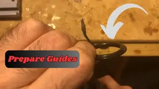 How to Grind Guide Feet for Custom Rod Building?
