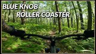 BEST DOWNHILL MOUNTAIN BIKING AT Blue Knob State Park!?