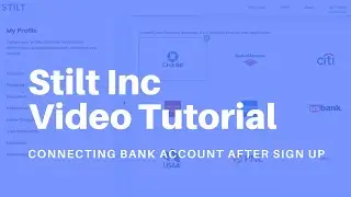Stilt Inc - Connecting bank account after sign up