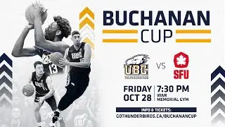 2022 Buchanan Cup Men's Basketball 🏀 SFU @ UBC [Oct 28. 2022]