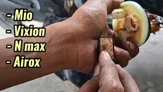 Cara ganti Sensor ic fuel pump di motor injeksi yamaha, full Tutorial