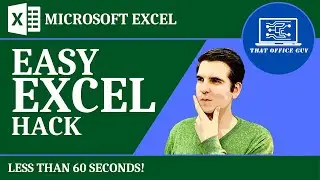 Quick Excel Filter Hack! Microsoft Excel Tutorial #Shorts