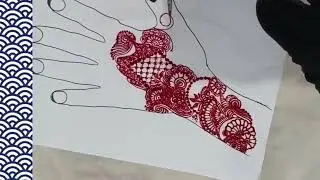 Mehandi design in simple  method only for you