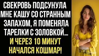 Свекровь подсунула мне кашу со странным запахом, я поменяла тарелки с золовкой… и через 10 минут...